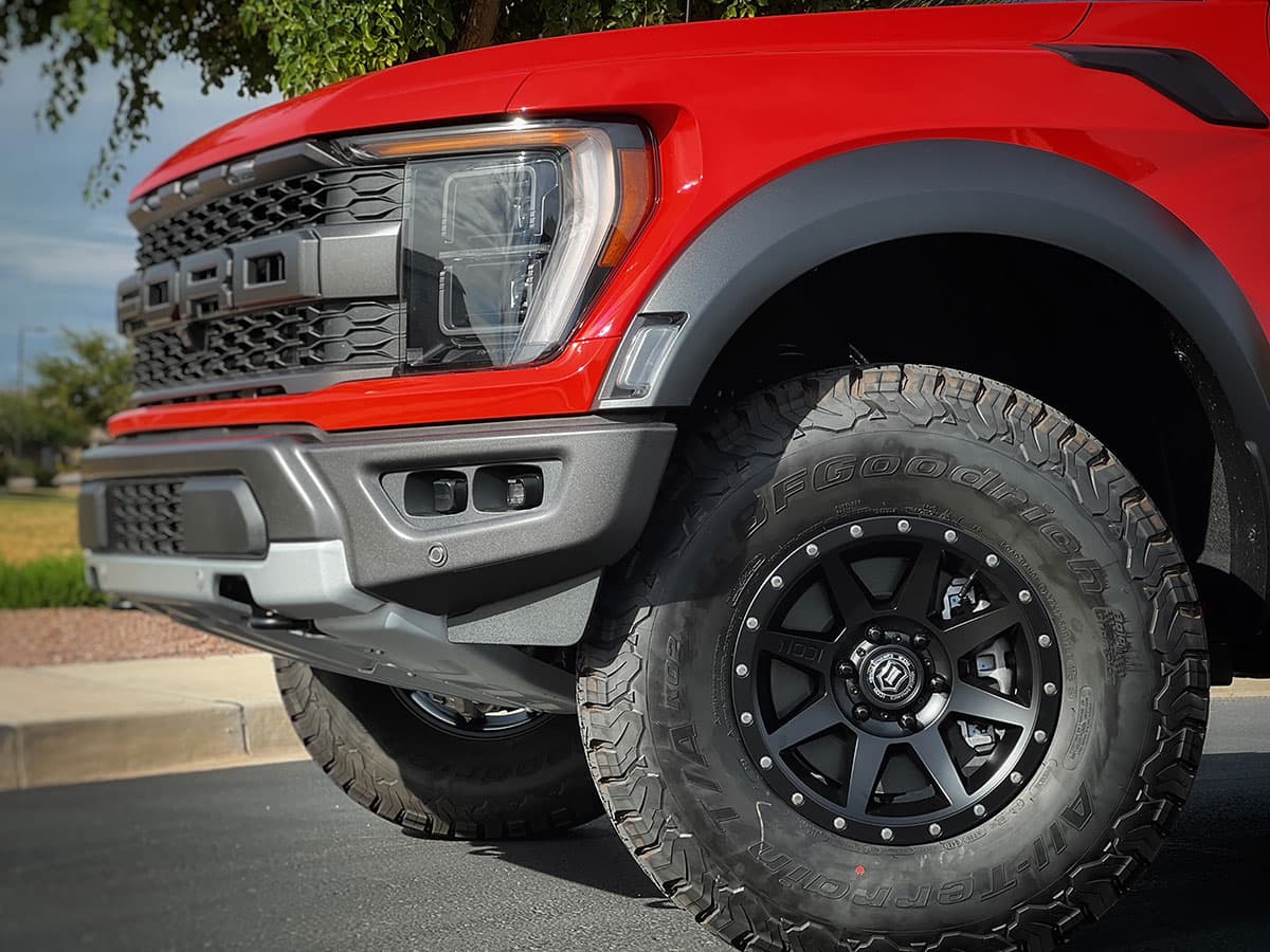 Epic Red F-150: A Custom Wheel Match