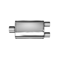 MagnaFlow® - XL Series Stainless Steel Oval Gray Exhaust Muffler