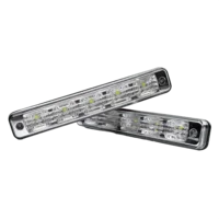 Lumen® - 7.5" Rectangular LED Daytime Running Lights with Auto On/Off