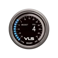 Revel® - VLS™ 2-1/16" Digital OLED Boost Gauge, 30inHg-45PSI