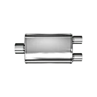 MagnaFlow® - XL Series Stainless Steel Oval Gray Exhaust Muffler