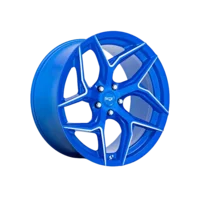 NICHE® - M268 TORSION Anodized Blue with Milled Accents