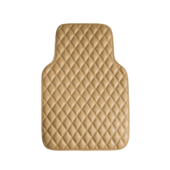 Luxury Leather Floor Mat Set