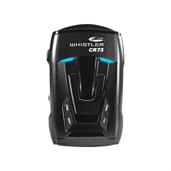 Whistler® - CR73™ Series X/K/Ka Bands Radar Detector with Highway/City Sensivity, Real Voice Aler...