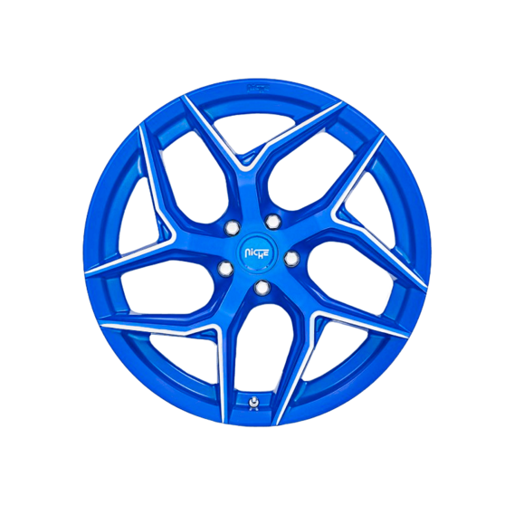 NICHE® - M268 TORSION Anodized Blue with Milled Accents